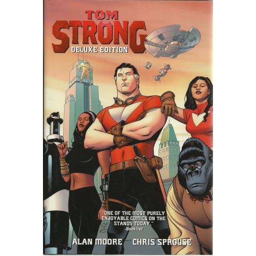 Tom Strong Deluxe Edition Vol. 1 Alan Moore and Chris Sprouse